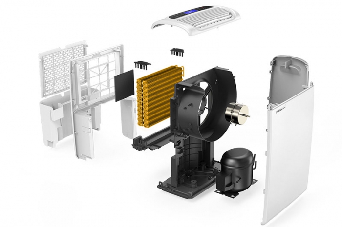 升溫烘干型除濕機600L/D