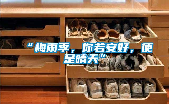 “梅雨季，你若安好，便是晴天”