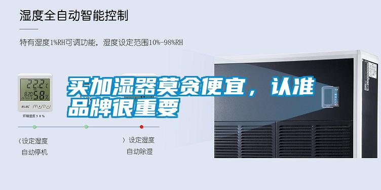 買加濕器莫貪便宜，認準品牌很重要