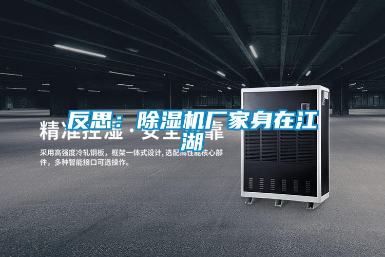 反思:除濕機廠家身在江湖