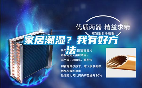 家居潮濕?我有好方法