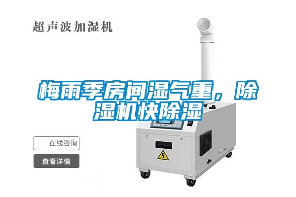 梅雨季房間濕氣重,除濕機快除濕