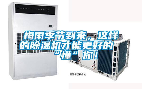 梅雨季節(jié)到來，這樣的除濕機才能更好的“懂”你！