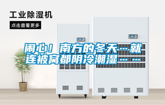 鬧心!南方的冬天…就連被窩都陰冷潮濕……