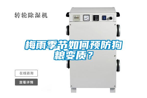 梅雨季節(jié)如何預(yù)防狗糧變質(zhì)？