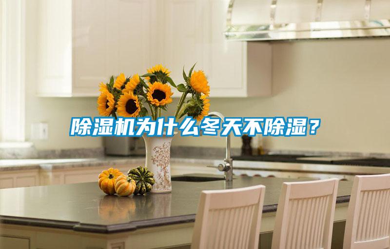 除濕機(jī)為什么冬天不除濕?