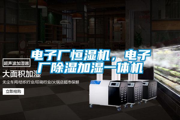 電子廠恒濕機,電子廠除濕加濕一體機