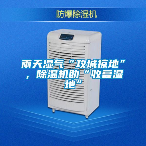 雨天濕氣“攻城掠地”,除濕機(jī)助“收復(fù)濕地”