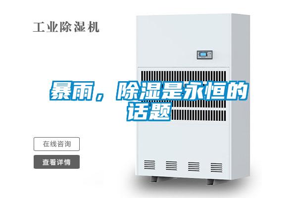 暴雨,除濕是永恒的話題