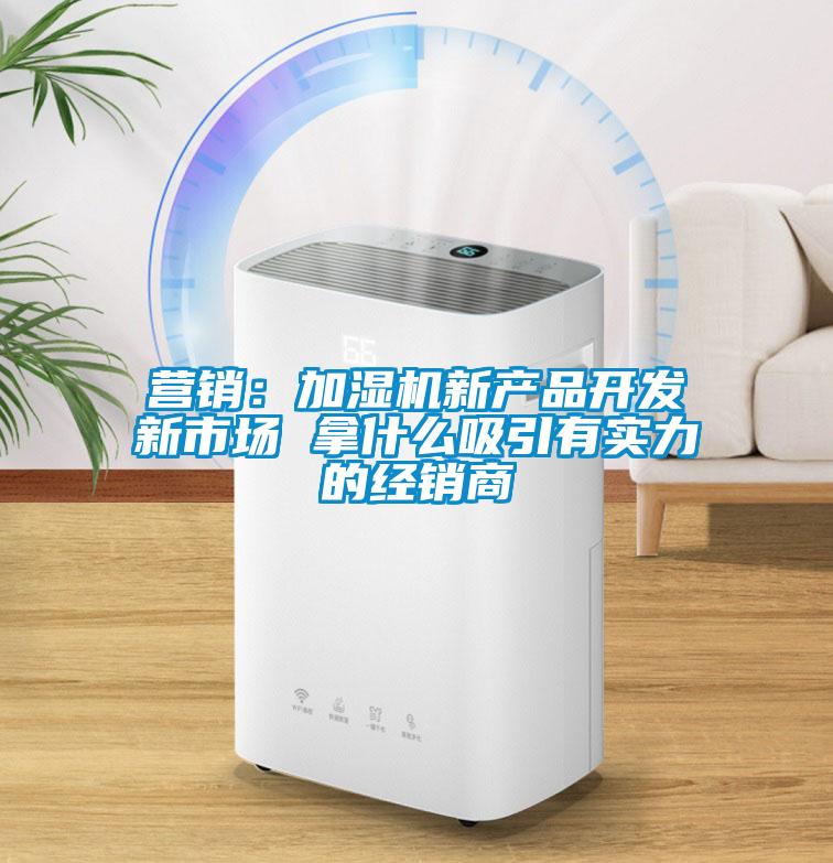營銷:加濕機新產(chǎn)品開發(fā)新市場 拿什么吸引有實力的經(jīng)銷商