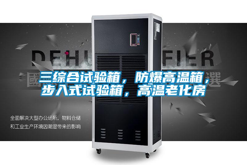 三綜合試驗箱，防爆高溫箱，步入式試驗箱，高溫老化房