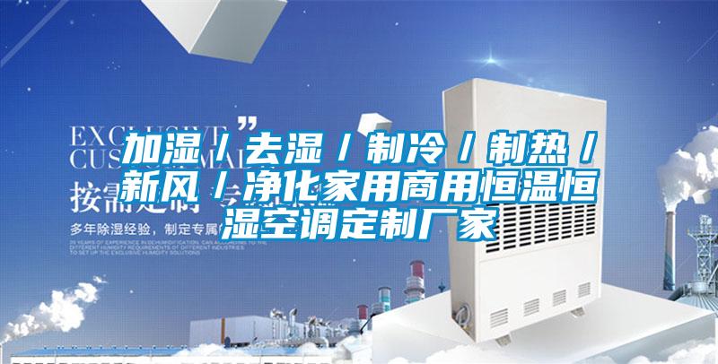 加濕/去濕/制冷/制熱/新風(fēng)/凈化家用商用恒溫恒濕空調(diào)定制廠家