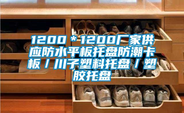 1200*1200廠家供應防水平板托盤防潮卡板/川子塑料托盤/塑膠托盤