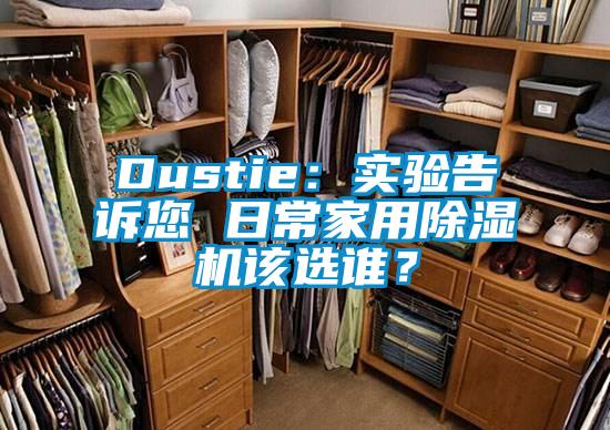 Dustie:實驗告訴您 日常家用除濕機該選誰?