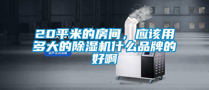 20平米的房間,應(yīng)該用多大的除濕機什么品牌的好啊