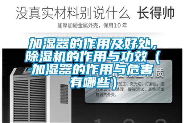 加濕器的作用及好處,除濕機的作用與功效(加濕器的作用與危害有哪些)