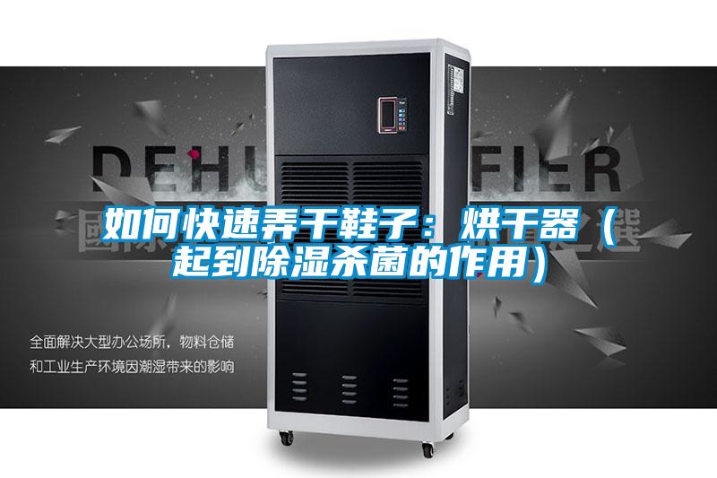 如何快速弄干鞋子:烘干器(起到除濕殺菌的作用)