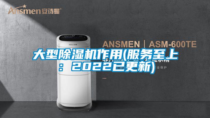 大型除濕機作用(服務至上:2022已更新)