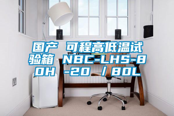 國產(chǎn) 可程高低溫試驗箱 NBC-LHS-80H -20℃/80L