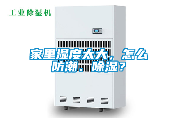 家里濕度太大，怎么防潮、除濕？