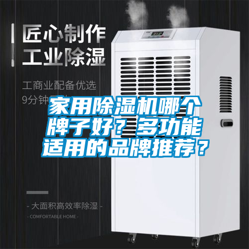 家用除濕機哪個牌子好?多功能適用的品牌推薦?