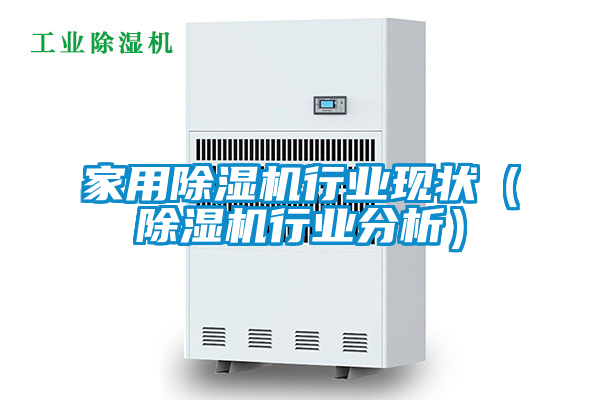 家用除濕機(jī)行業(yè)現(xiàn)狀(除濕機(jī)行業(yè)分析)