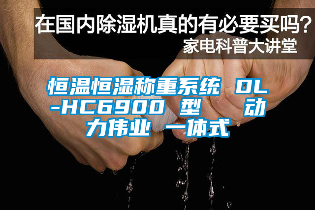 恒溫恒濕稱重系統(tǒng) DL-HC6900 型 動(dòng)力偉業(yè) 一體式