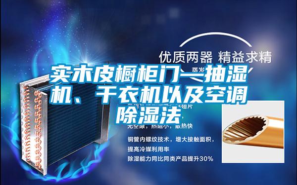 實木皮櫥柜門—抽濕機、干衣機以及空調(diào)除濕法
