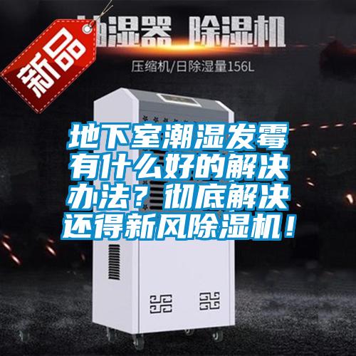 地下室潮濕發霉有什么好的解決辦法？徹底解決還得新風除濕機！