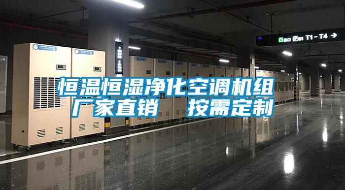 恒溫恒濕凈化空調(diào)機組 廠家直銷 按需定制
