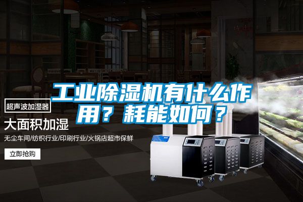 工業除濕機有什么作用?耗能如何?