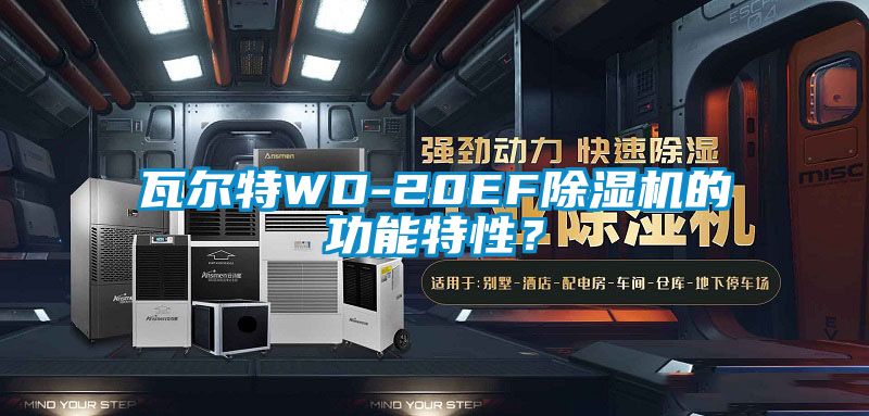 瓦爾特WD-20EF除濕機的功能特性?