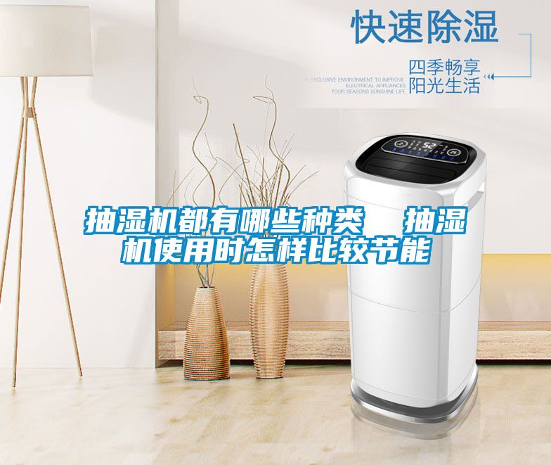 抽濕機都有哪些種類 抽濕機使用時怎樣比較節能