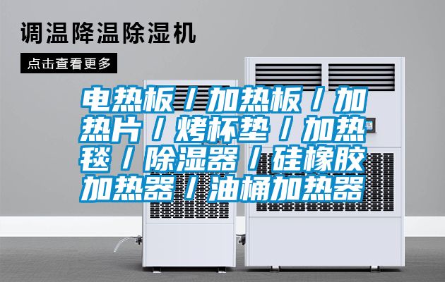 電熱板/加熱板/加熱片/烤杯墊/加熱毯/除濕器/硅橡膠加熱器/油桶加熱器