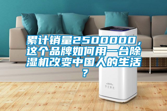 累計銷量2500000,這個品牌如何用一臺除濕機改變中國人的生活?