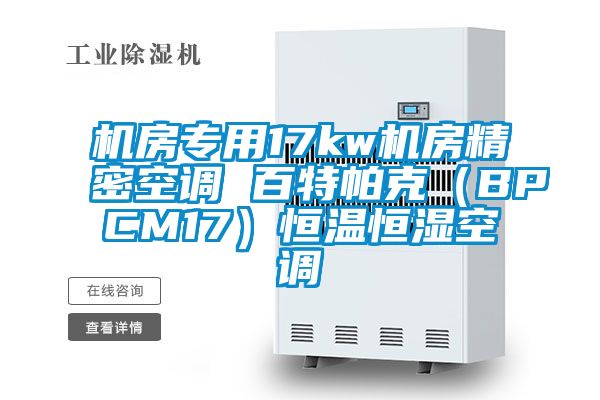 機(jī)房專用17kw機(jī)房精密空調(diào) 百特帕克(BPCM17)恒溫恒濕空調(diào)