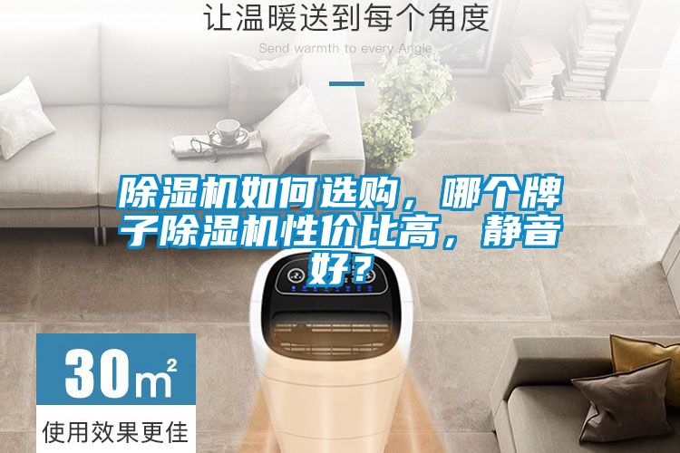 除濕機如何選購,哪個牌子除濕機性價比高,靜音好?