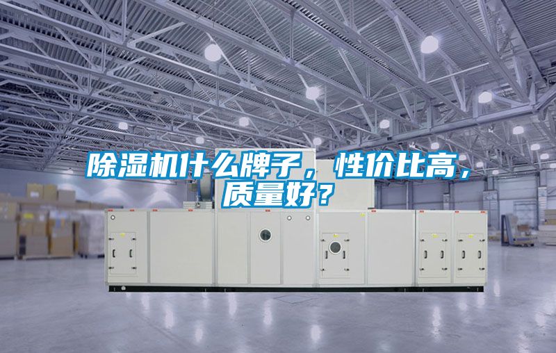 除濕機什么牌子，性價比高，質量好？