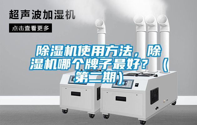 除濕機(jī)使用方法,除濕機(jī)哪個(gè)牌子最好?(第二期)