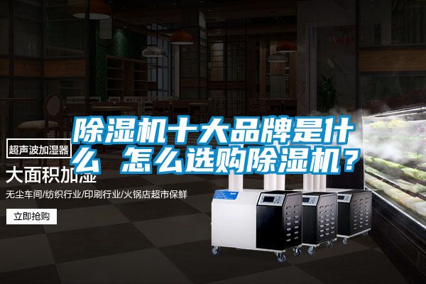 除濕機(jī)十大品牌是什么 怎么選購除濕機(jī)?
