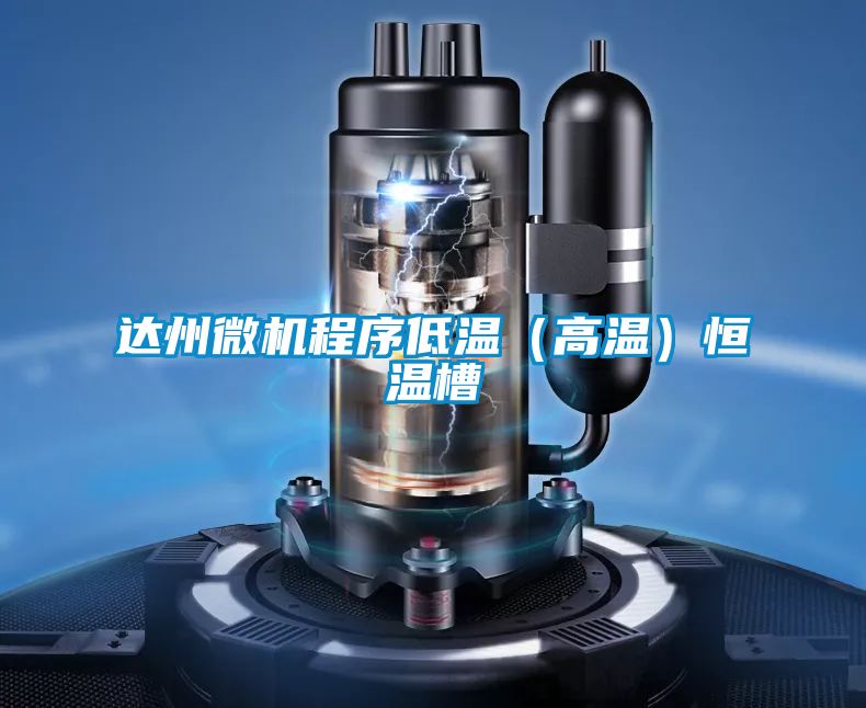 達州微機程序低溫(高溫)恒溫槽