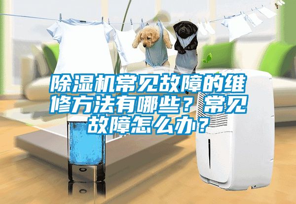 除濕機(jī)常見故障的維修方法有哪些？常見故障怎么辦？
