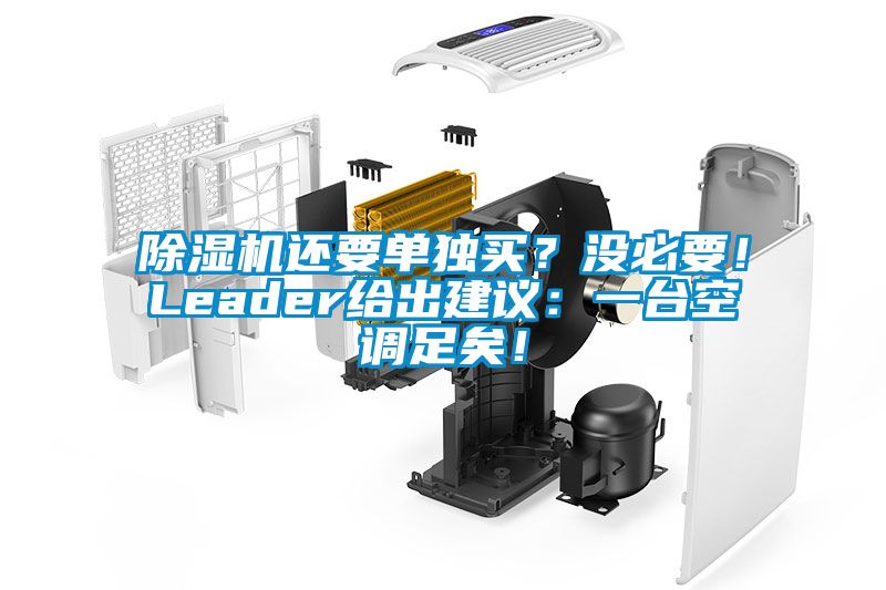 除濕機還要單獨買?沒必要!Leader給出建議:一臺空調足矣!
