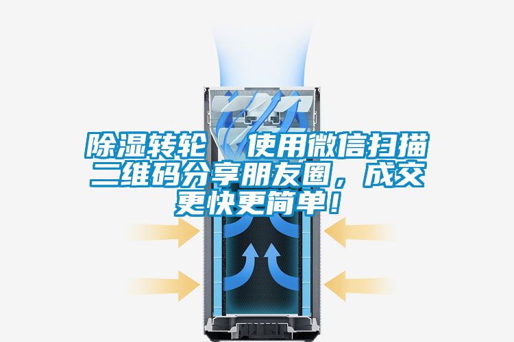 除濕轉輪  使用微信掃描二維碼分享朋友圈，成交更快更簡單！