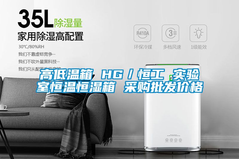 高低溫箱 HG/恒工 實驗室恒溫恒濕箱 采購批發價格